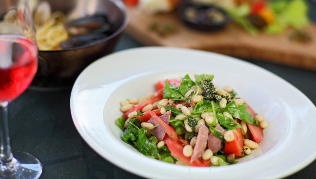 Σαλάτα με τόνο και αγκινάρα συνταγή