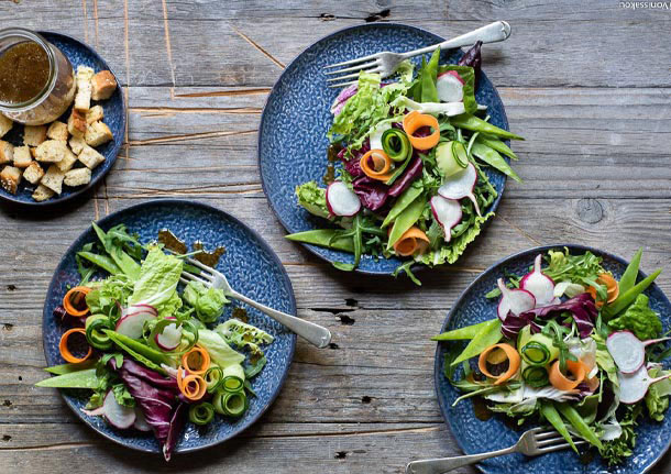 Σαλάτα με αγγούρι και ραπανάκια από Τhe Foodie Corner