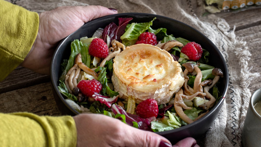 Σαλάτα με Κατσικίσιο Τυρί από την the cook in you