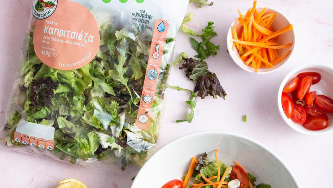 Καπριτσιόζα σαλάτα Φρεσκούλης για Πράσινη σαλάτα με vegan μαγιονέζα από την Madame Ginger