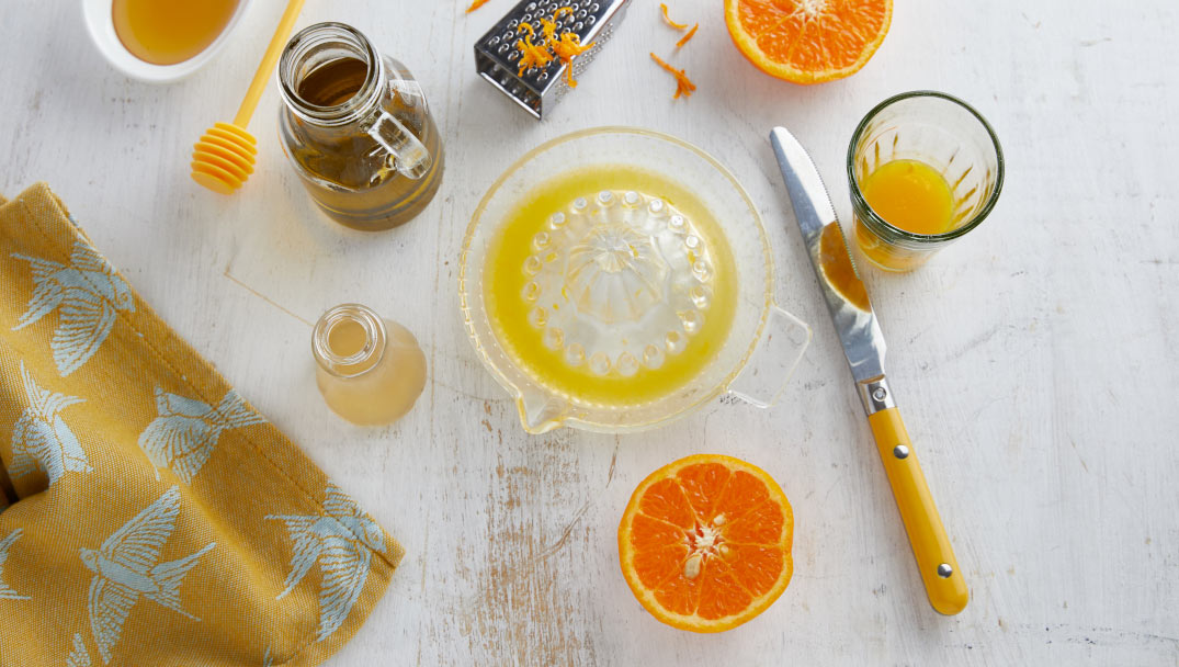 Πράσινη σαλάτα με μανταρίνι