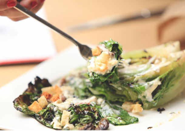 Σαλάτα ψητό μαρούλι