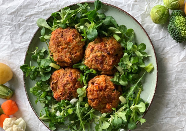 Μπιφτέκια Λαχανικών