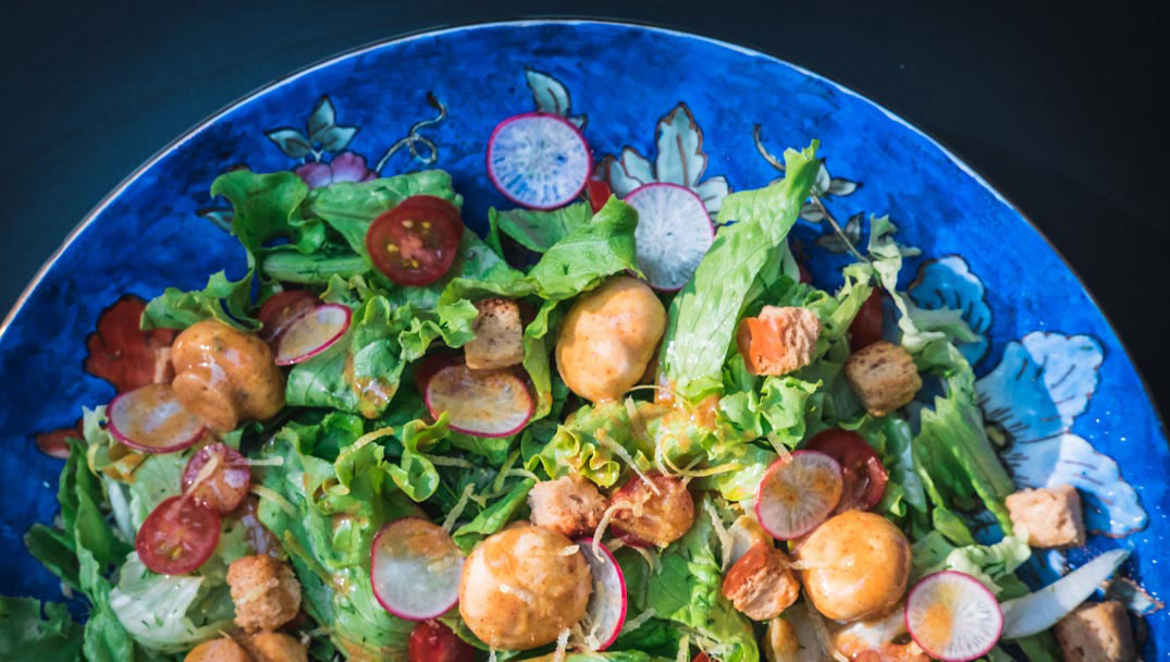 Παραδοσιακή Σαλάτα με μανιτάρια από την Εύα Παρακεντάκη