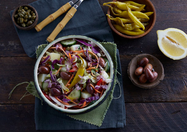 Πολίτικη σαλάτα πολύχρωμη