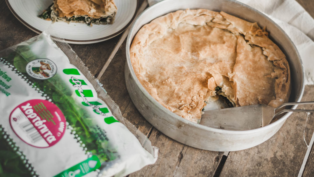 Χορτόπιτα με Φρέσκα Χόρτα από τον Φρεσκούλη