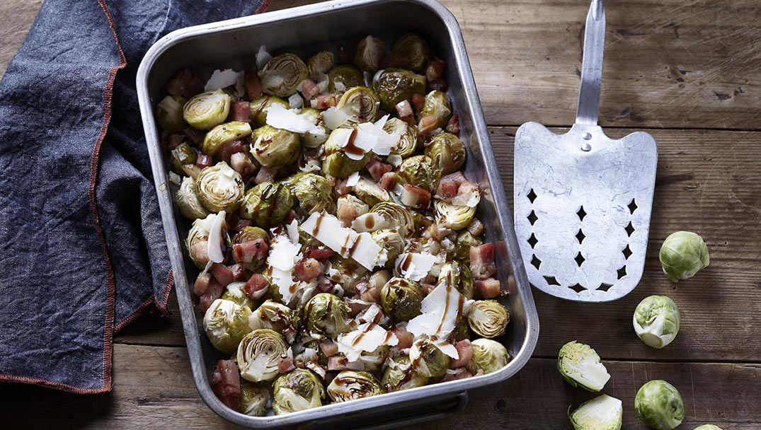 Συνταγή με λαχανάκια Βρυξελλών Φρεσκούλης από την Αργυρώ Μπαρμπαρίγου