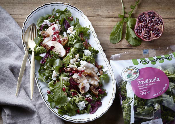 Πανδαισία σαλάτα Φρεσκούλης με κοτόπουλο