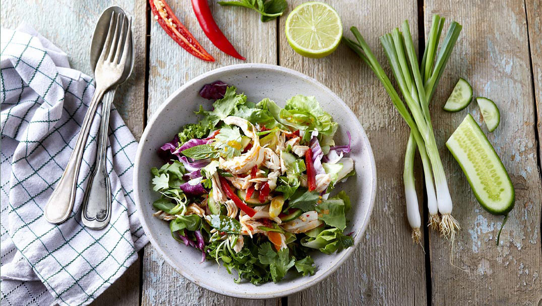 Συνταγή για Ανάμεικτη πράσινη σαλάτα